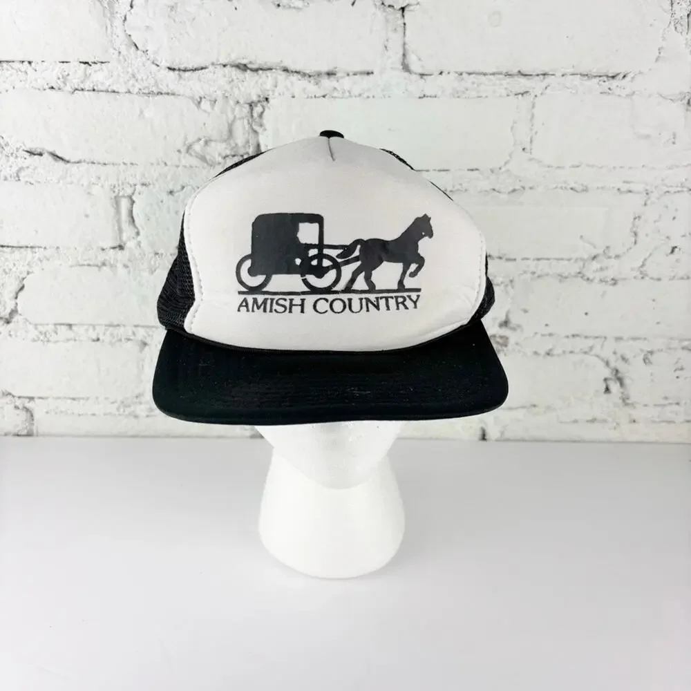 Vintage Amish Country Trucker Hat